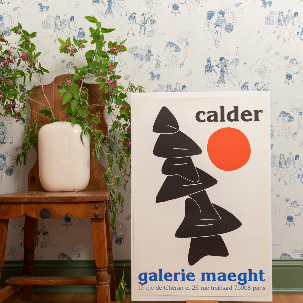 1976 Vintage Alexander Calder French Art Poster