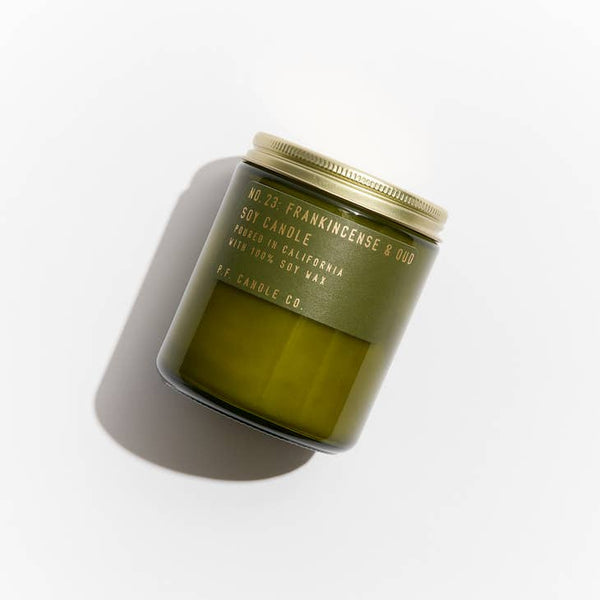 Frankincense & Oud Soy Candle by P.F. Candle