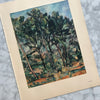 Rare Vintage 1949 Cézanne "Le Viaduc" French Offset Lithograph