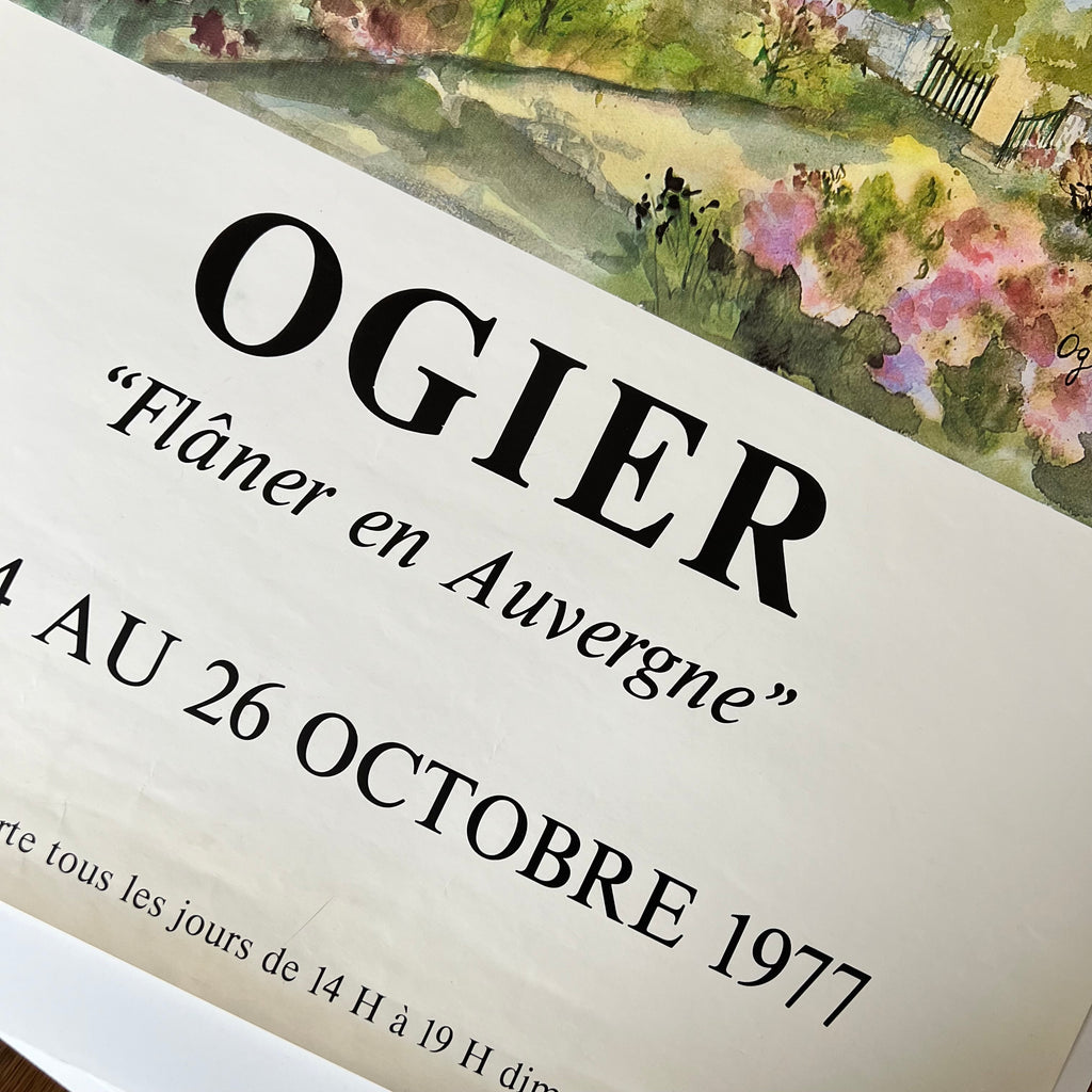 Ogier Vintage French Poster At Golden Rule Gallery in Excelsior, MN