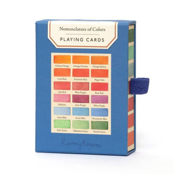 Nomenclature of Colors Single Playing Card Deck
