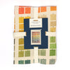 Organic Tea Towel with Watercolor Swatches
