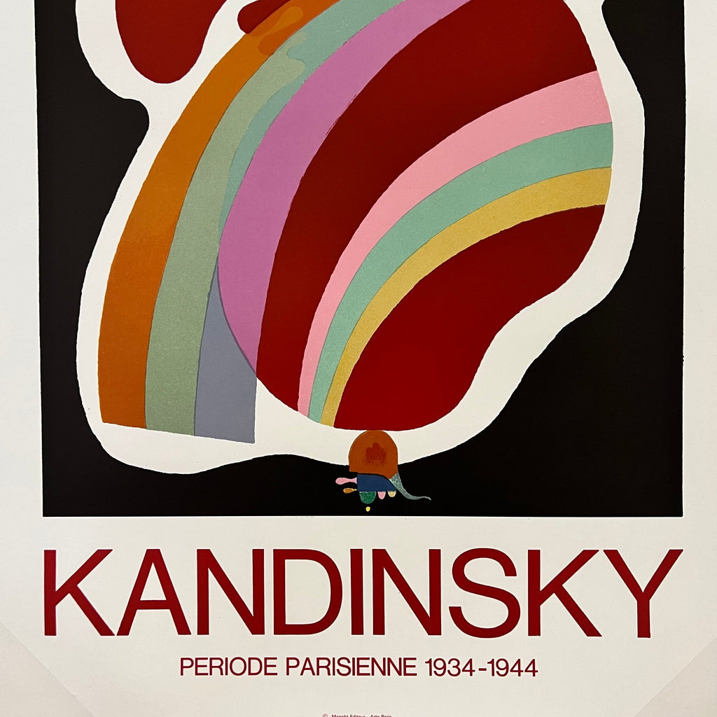 Kandinsky French Art Poster 