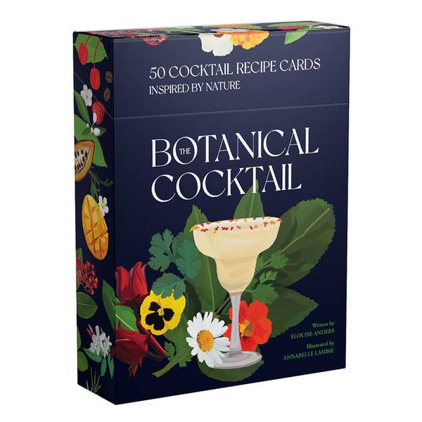 Botanical Cocktail Recipe Cards