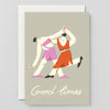 Dancing Couple 'Good Times' Greeting Card