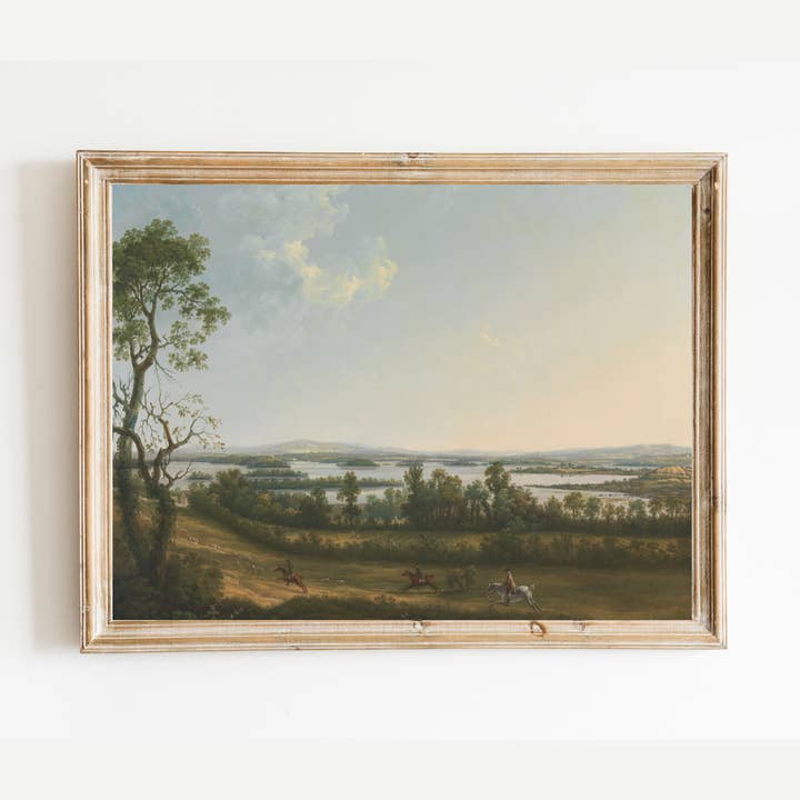 Irish Landscape Antique Art