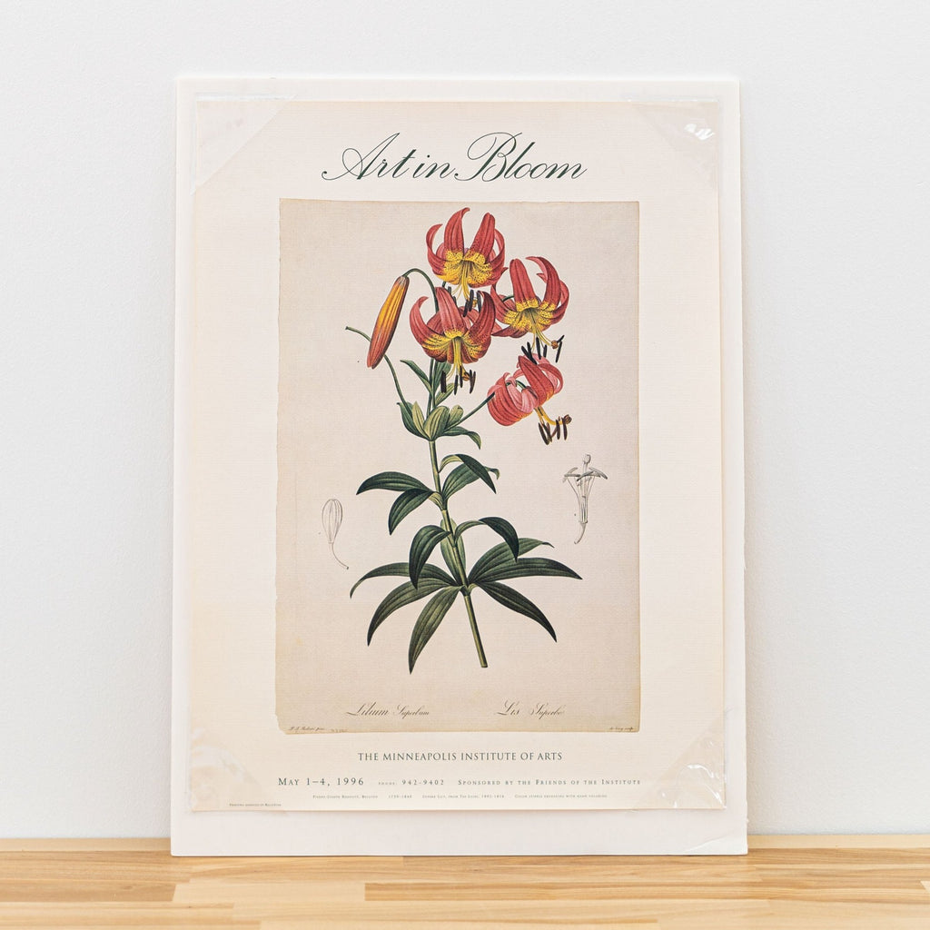 Art in Bloom Poster from The Minneapolis Institute of Arts 