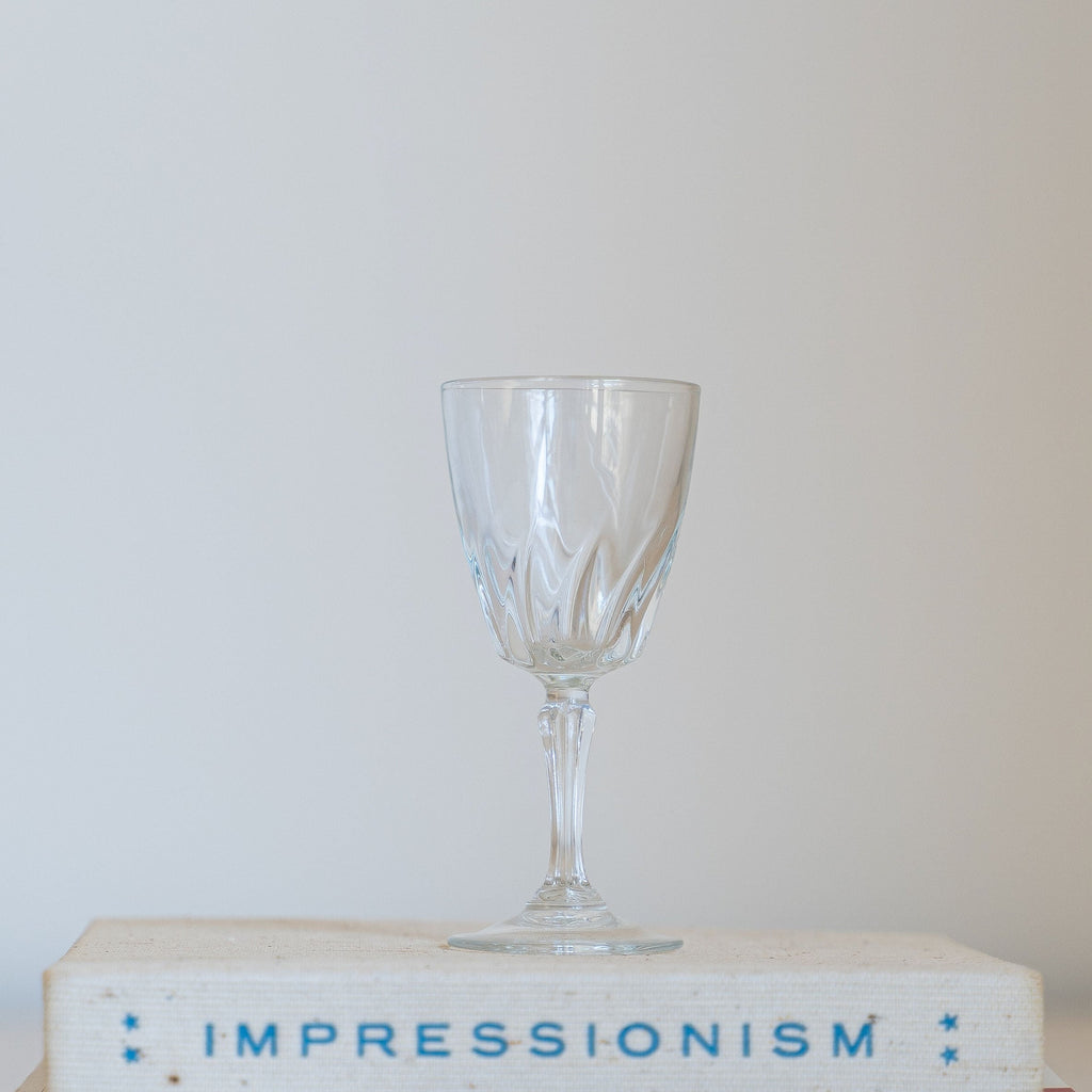 Vintage Crystal Mini Wine Glass