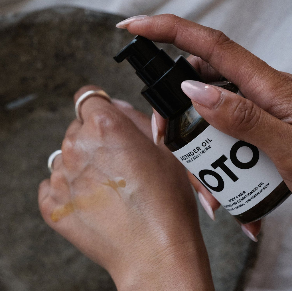 Agender Hair and Body Oil by Noto