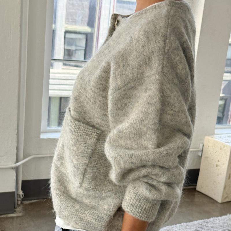 Grey Alpaca Cozy Sweater by Le Bon Shoppe