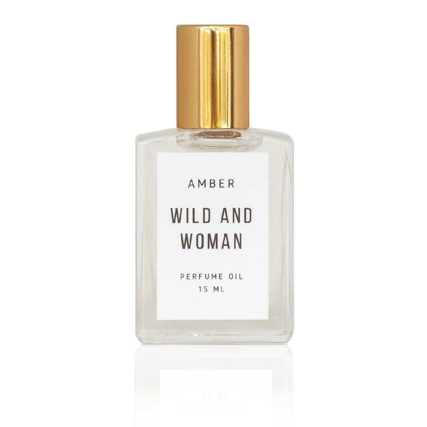 Amber Wild and Woman Perfume Oil at Golden Rule Gallery