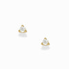 Cubic Zirconia Ace Stud Earrings