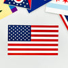 America Flag Sticker at Golden Rule Gallery