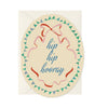 Hip Hip Hooray Celebratory Greeting Card