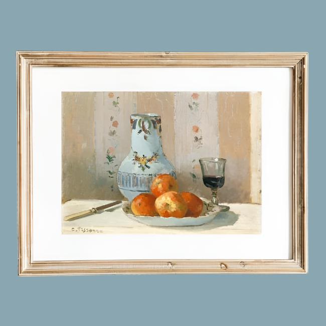 Antique Replica "Still Life with Apples" Art Print