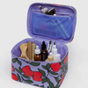 Apple Tree Print Blue and Red Baggu Large Cosmetic Bag at Golden Rule Gallery
