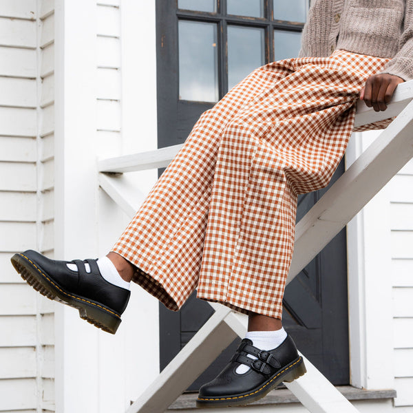 Arc Pants in Cinnamon Gingham