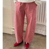 Arc Pants in Red Gingham by Le Bon Shoppe 