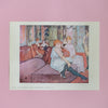 1950s Vintage Salon in the Rue Des Moulins by Toulouse-Lautrec Print