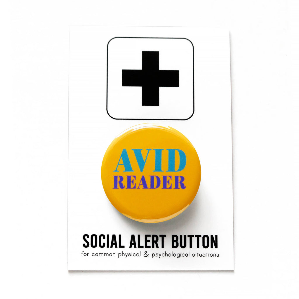 Avid Reader Social Alert Button at Golden Rule Gallery