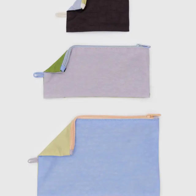 Baggu Flat Pouch Set For Toiletries 