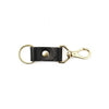 Primecut Black Leather Keychain