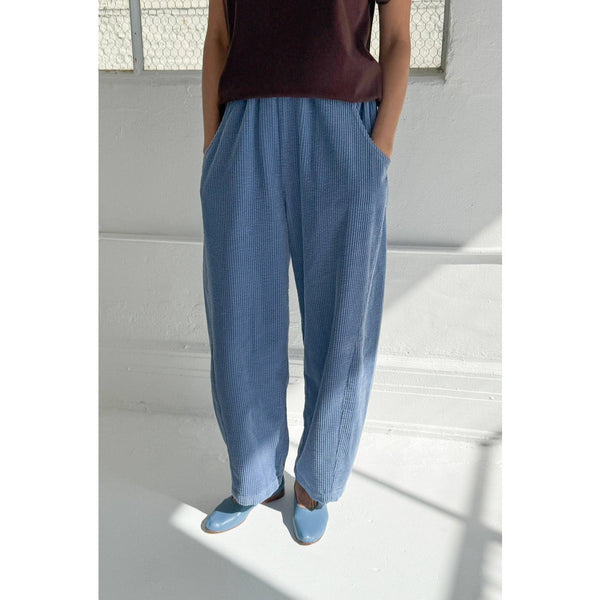 Le Bon Shoppe Soft Corduroy Arc Pants in Blue