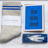 Blue Gifts Including Lucky Dove French Barrette