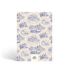 Blue Toile Lined Notebook by Papier