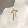 Gold Fill Bow Charm for Necklaces