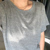 Boxy Everyday Grey Tee Shirt by Le Bon Shoppe