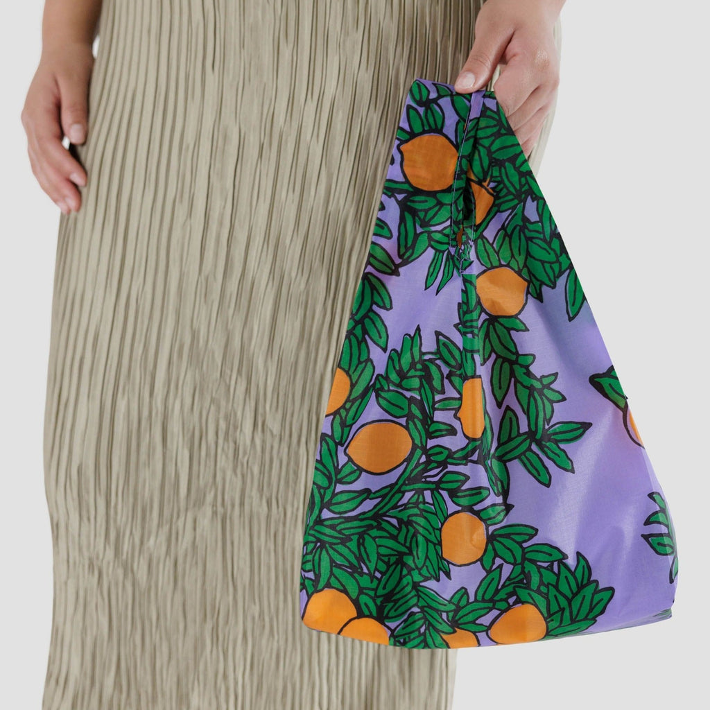 Baby Baggu Reusable Tote Bag in Orange Tree at Golden Rule Gallery