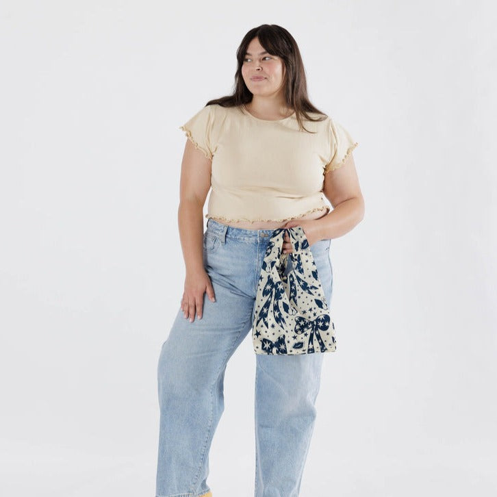 Baby Baggu Tote Bag in Cherub Bows at Golden Rule Gallery