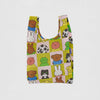 Baby Sized Miffy Grid of Cute Animals Collab with Baggu Reusable Tote Bag at Golden Rule Gallery