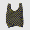 Baggu Baby Bag in Green Navy Check at Golden Rule Gallery