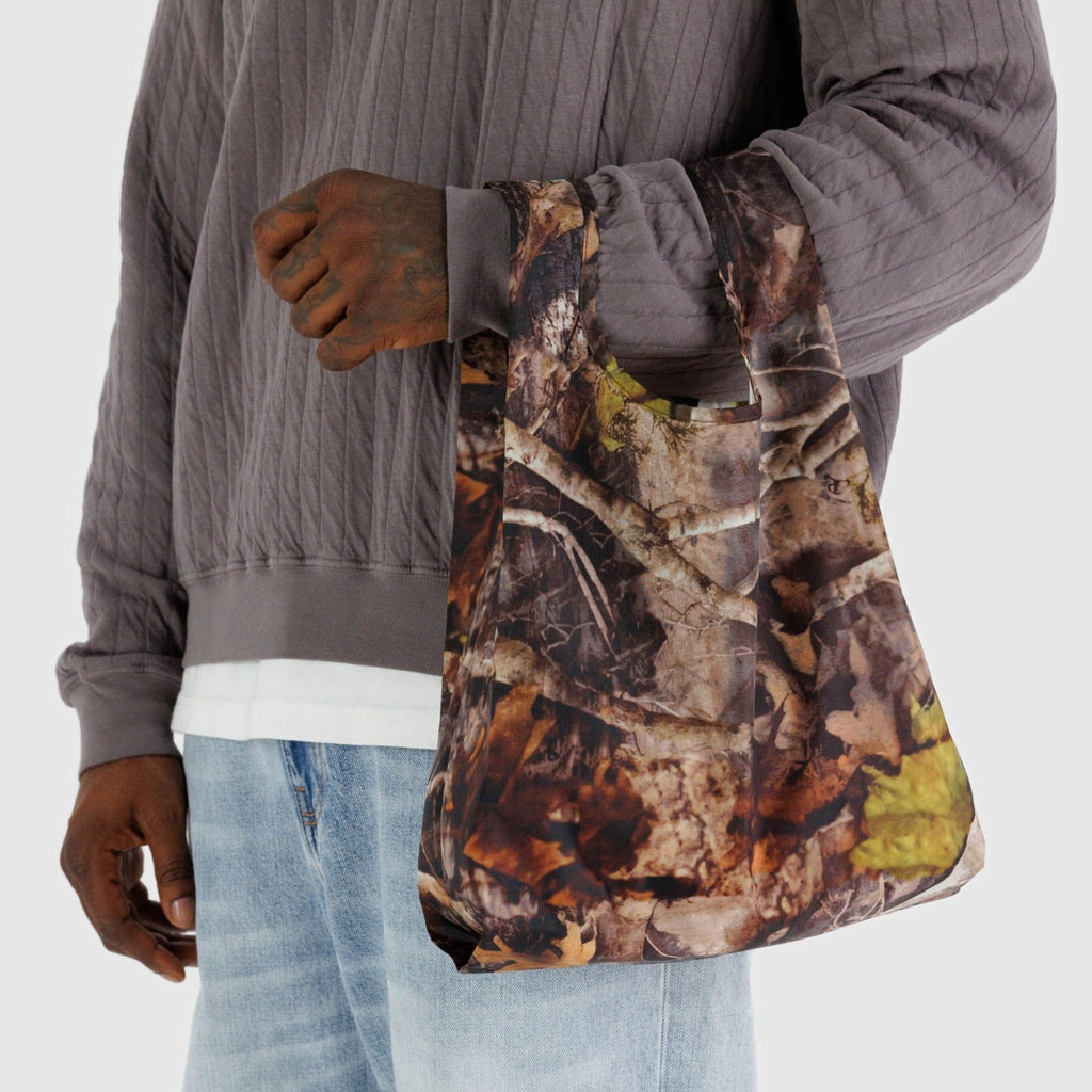 Baggu Baby Reusable Tote Bag in Photo Forest Camo at Golden Rule Gallery