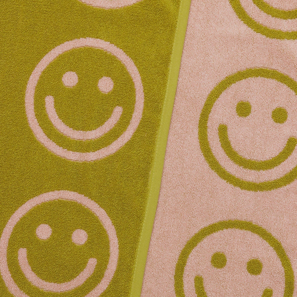 Baggu Bath Towel in Happy Ochre Organic Terrycloth at Golden Rule Gallery