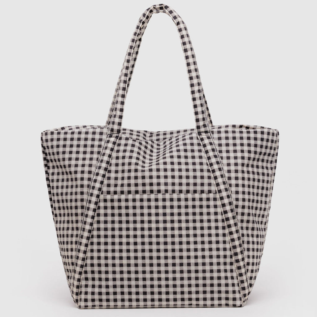Baggu Cloud Bag in Black and White Gingham at Golden Rule Gallery