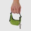 Baggu Crescent Bag Charm in Green Juice at Golden Rule Gallery 