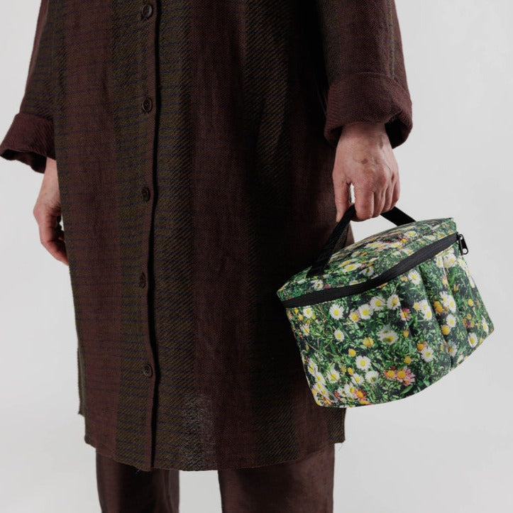 Baggu Daisy Patterned Baggu Puffy Lunch Bag Tote at Golden Rule Gallery