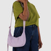 Baggu Dusty Pink Small Nylon Crescent Bag at Golden Rule Gallery
