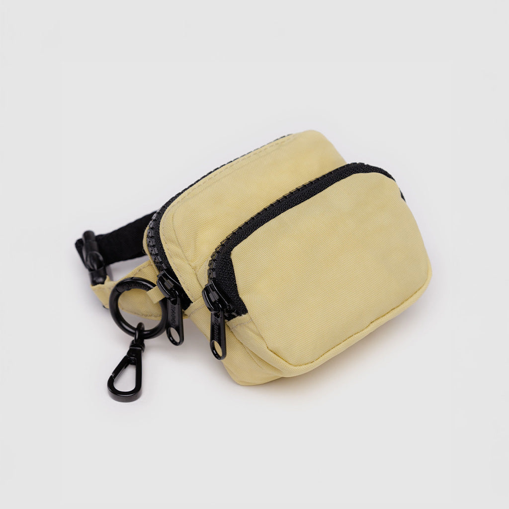 Baggu Fanny Pack Bag Charm in Butter Yellow at Golden Rule Gallery