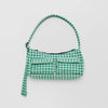 Baggu Green Gingham Cargo Shoulder Bag at Golden Rule Gallery