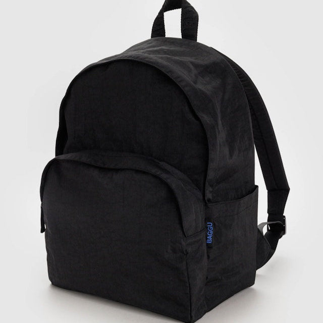 Baggu Large Nylon Backpack in Black at Golden Rule Gallery