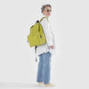 Baggu Large Nylon Backpack in Green Lemongrass at Golden Rule Gallery