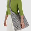 Baggu Large Nylon Sling in Black and White Gingham at Golden Rule Gallery