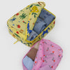 Baggu Large Packing Cube Set in Painted Prairie at Golden Rule Gallery
