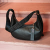 Baggu Leather Black Bag Available at Golden Rule Gallery