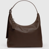 Baggu Recycled Leather Large Shoulder Bag in Brown at Golden Rule Gallery