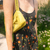 Baggu Shoulder Bag in Lemongrass Available at Golden Rule in Minnesota